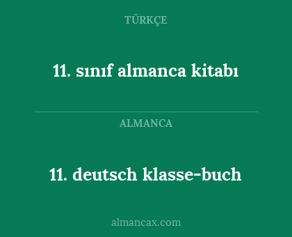 11. sınıf almanca kitabı - 11. deutsch klasse-buch