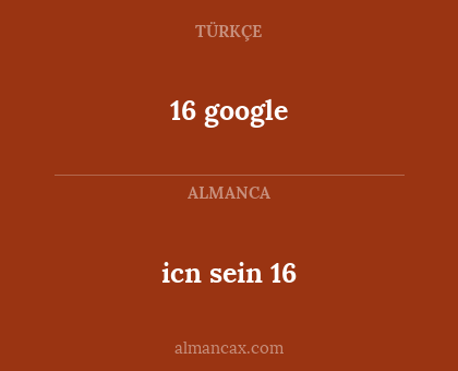 icn sein 16 - 16 google