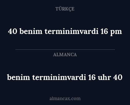 40 benim terminimvardi 16 pm - benim terminimvardi 16 uhr 40
