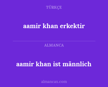 aamir khan ist männlich - aamir khan erkektir