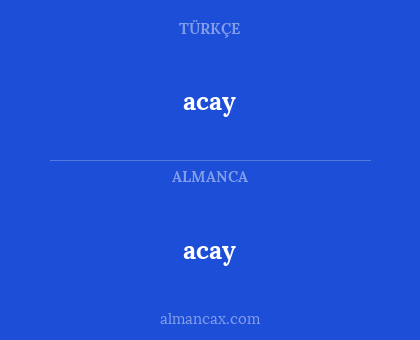 acay - acay