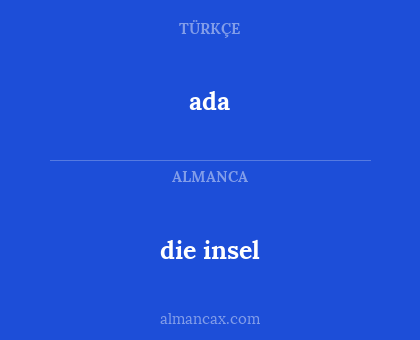 die insel - ada