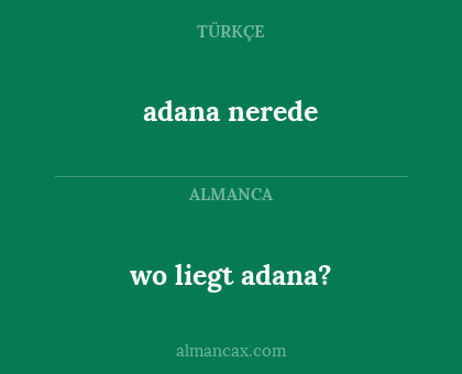 adana nerede - wo liegt adana?