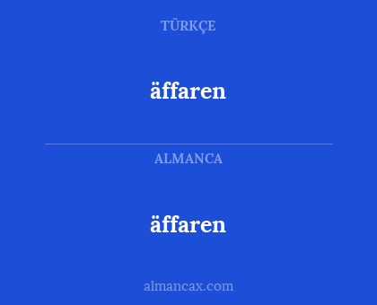 äffaren - äffaren