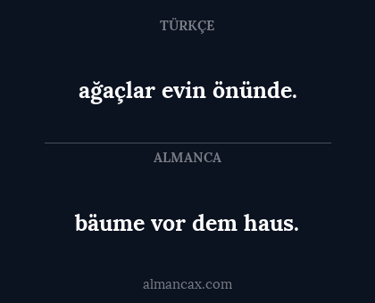 bäume vor dem haus. - ağaçlar evin önünde.