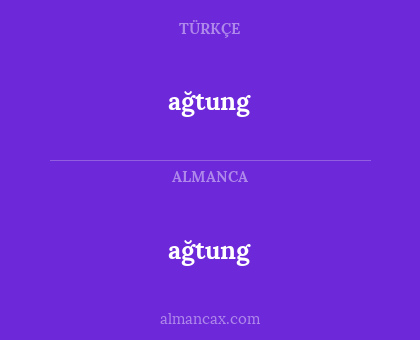 ağtung - ağtung