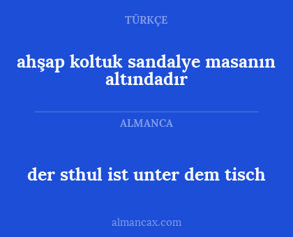 ahşap koltuk sandalye masanın altındadır - der sthul ist unter dem tisch