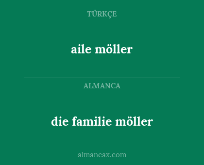 aile möller - die familie möller