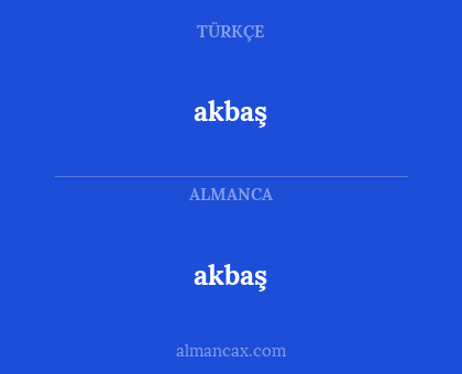 akbaş - akbaş