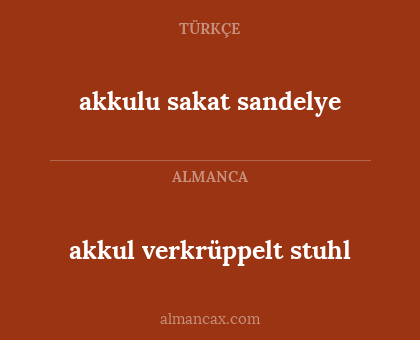 akkulu sakat sandelye - akkul verkrüppelt stuhl