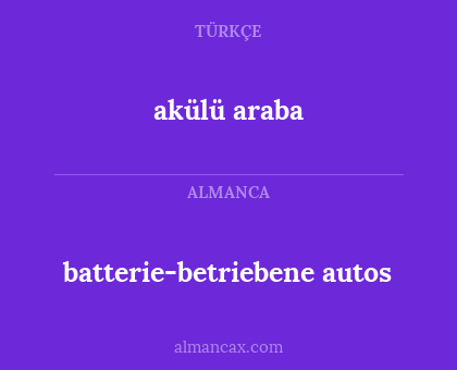 akülü araba - batterie-betriebene autos