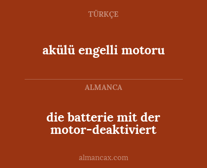 die batterie mit der motor-deaktiviert - akülü engelli motoru