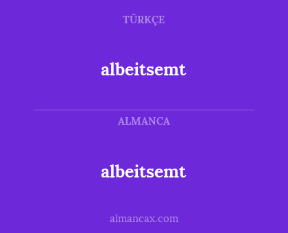 albeitsemt - albeitsemt