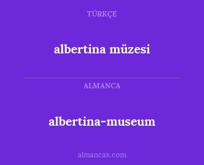 albertina müzesi - albertina-museum
