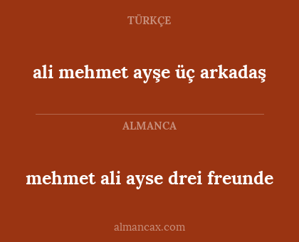 mehmet ali ayse drei freunde - ali mehmet ayşe üç arkadaş