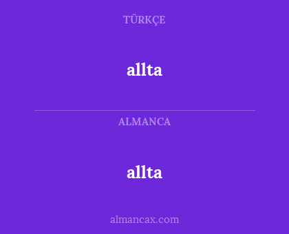 allta - allta