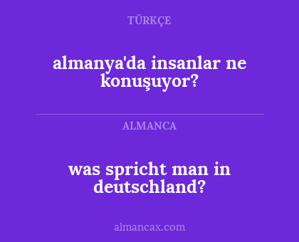 was spricht man in deutschland? - almanya'da insanlar ne konuşuyor?