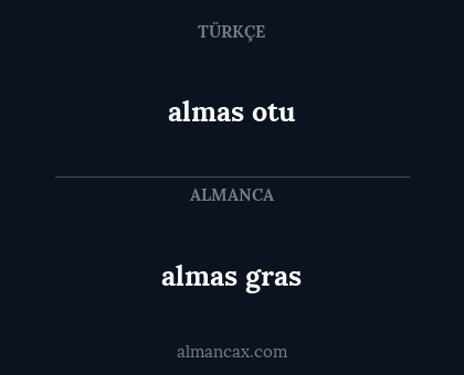 almas otu - almas gras