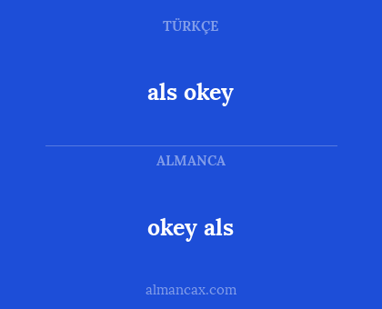 als okey - okey als