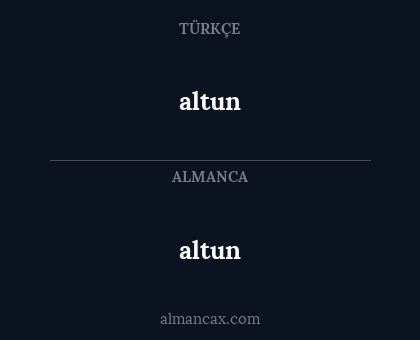 altun - altun