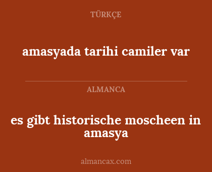 amasyada tarihi camiler var - es gibt historische moscheen in amasya