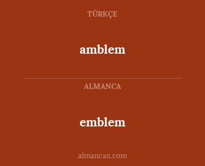 amblem - emblem