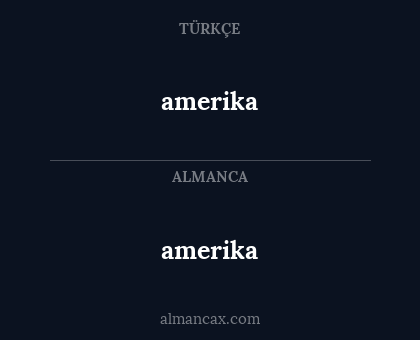 amerika - amerika
