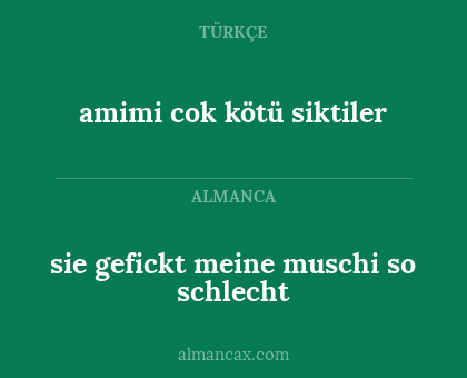 amimi cok kötü siktiler - sie gefickt meine muschi so schlecht