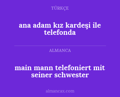 main mann telefoniert mit seiner schwester - ana adam kız kardeşi ile telefonda