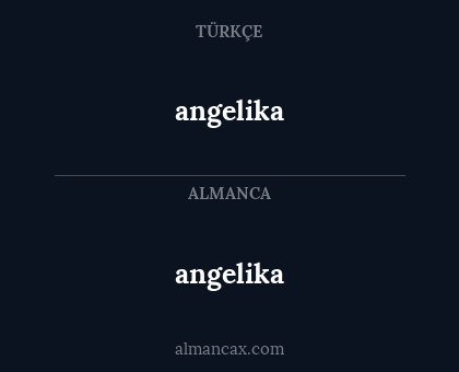 angelika - angelika