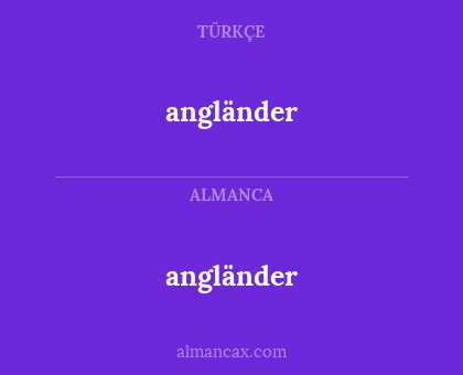 angländer - angländer
