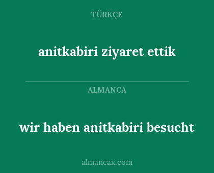 anitkabiri ziyaret ettik - wir haben anitkabiri besucht