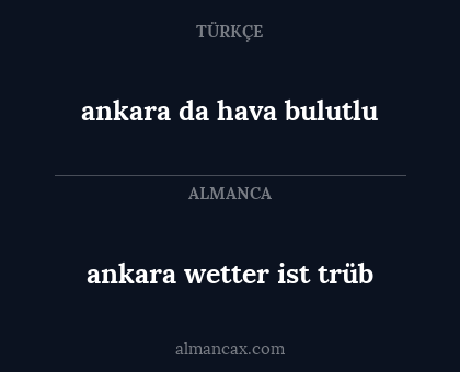 ankara da hava bulutlu - ankara wetter ist trüb