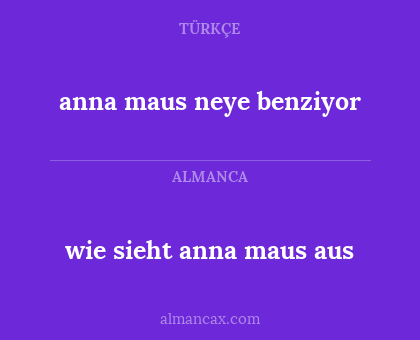 wie sieht anna maus aus - anna maus neye benziyor