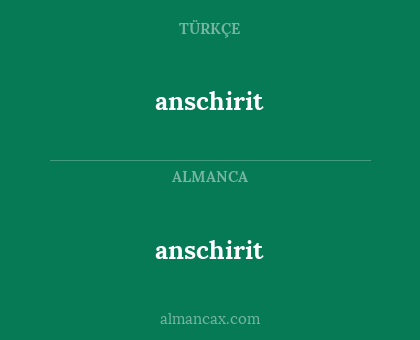 anschirit - anschirit