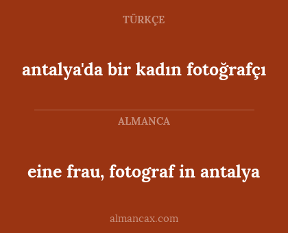 eine frau, fotograf in antalya - antalya'da bir kadın fotoğrafçı