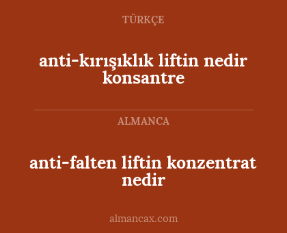 anti-falten liftin konzentrat nedir - anti-kırışıklık liftin nedir konsantre