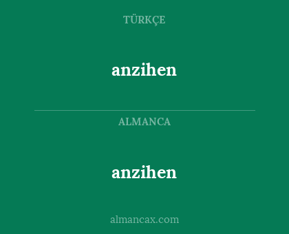 anzihen - anzihen
