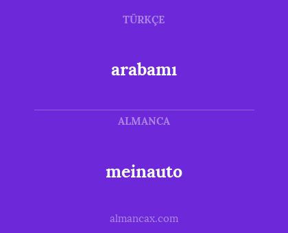 meinauto - arabamı