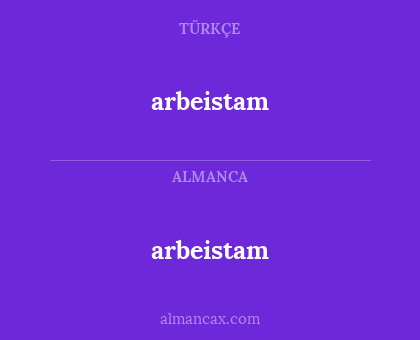arbeistam - arbeistam