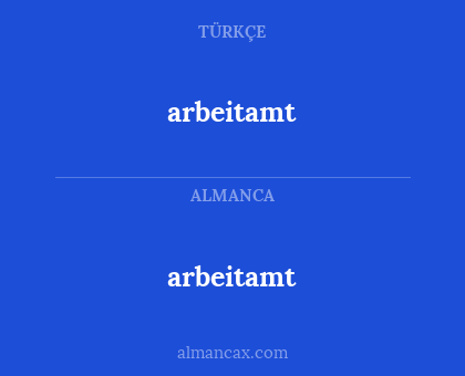 arbeitamt - arbeitamt
