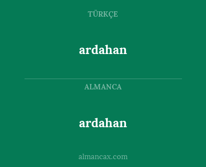 ardahan - ardahan