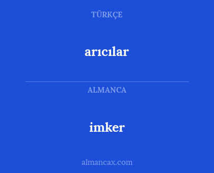arıcılar - imker