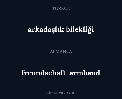 freundschaft-armband - arkadaşlık bilekliği
