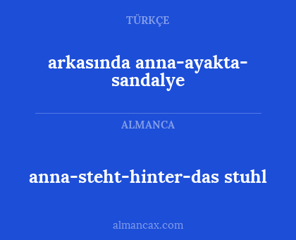 anna-steht-hinter-das
stuhl - arkasında anna-ayakta- 
sandalye