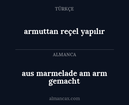 aus marmelade am arm gemacht - armuttan reçel yapılır