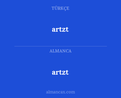 artzt - artzt