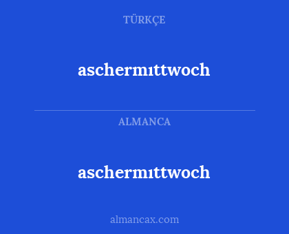 aschermıttwoch - aschermıttwoch