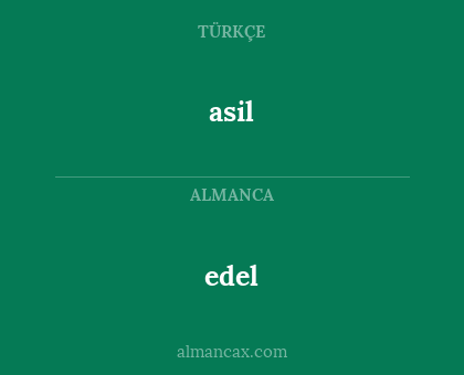 asil - edel