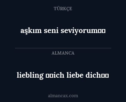 aşkım seni seviyorum❤️ - liebling ❤️ich liebe dich❤️